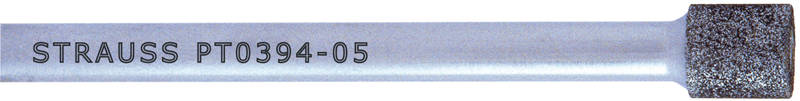 .197 x .236 x 1/8" - Medium Grit - Diamond Mandrel - Best Tool & Supply