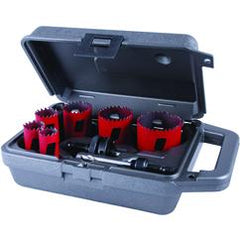 MHS04P PLUMBERS HOLE SAW KIT - Best Tool & Supply