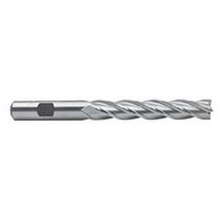 9/32 Dia. x 3-3/4 Overall Length 4-Flute Square End High Speed Steel SE End Mill-Round Shank-Center Cut-Uncoated - Best Tool & Supply