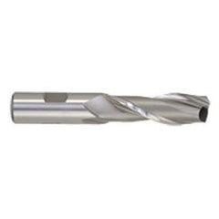 3/4 Dia. x 6-1/4 Overall Length 2-Flute Square End High Speed Steel SE End Mill-Round Shank-Center Cut-Uncoated - Best Tool & Supply