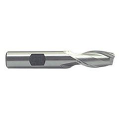 3/4 Dia. x 3-7/16 Overall Length 2-Flute Square End M-42 Cobalt SE End Mill-Round Shank-Center Cut-Uncoated - Best Tool & Supply