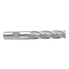 3/4 Dia. x 5-1/4 Overall Length 6-Flute Square End M-42 Cobalt SE End Mill-Round Shank-Center Cut-Uncoated - Best Tool & Supply