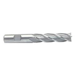 3/4 Dia. x 5-1/4 Overall Length 4-Flute Square End M-42 Cobalt SE End Mill-Round Shank-Center Cut-Uncoated - Best Tool & Supply