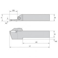 250250 WMT LH TLHLDR 25X25 SEAT 5 - Best Tool & Supply