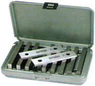 #599-921-4 - 9 Piece Set - 3/4 to 1-3/4'' - Parallel Set - Best Tool & Supply