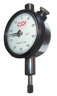 .075 Total Range - 0-15-0 Dial Reading - AGD 1 Dial Indicator - Best Tool & Supply