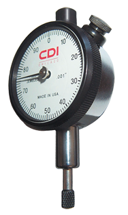 .075 Total Range - 0-15-0 Dial Reading - AGD 2 Dial Indicator - Best Tool & Supply