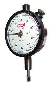 1 Total Range - 0-100 Dial Reading - AGD 2 Dial Indicator - Best Tool & Supply