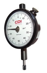 5.0 Total Range - .001 Graduation - AGD 2 Dial Indicator - Best Tool & Supply