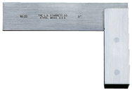 #20-12-Certified - 12'' Length - Hardened Steel Square with Letter of Certification - Best Tool & Supply