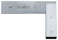 #20-6-Certified - 6'' Length - Hardened Steel Square with Letter of Certification - Best Tool & Supply