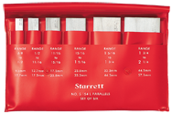 #S154SZ - 4 Piece Set - 3/8 to 1-5/16'' - Adjustable Parallel Set - Best Tool & Supply