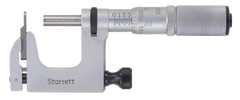 #220XFL-1 - 0 - 1'' Measuring Range - .001 Graduation - Friction Thimble - Carbide Face - Multi Anvil Micrometer - Best Tool & Supply