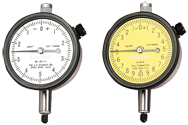 #25-441/5J W/SLC - 1" Total Range - 0-100 Dial Reading - AGD 2 Dial Indicator - Best Tool & Supply