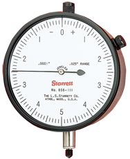 #656-617J - .400 Total Range - 0-20 Dial Reading - AGD 4 Dial Indicator - Best Tool & Supply