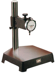 #653J - Kit Contains: .0005" Graduation; 0-25-0 Reading - Cast Iron Comparator Stand & Dial Indicator - Best Tool & Supply