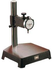 #653J - Kit Contains: .0005" Graduation; 0-25-0 Reading - Cast Iron Comparator Stand & Dial Indicator - Best Tool & Supply