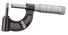 #569AXP - 0 - 1'' Measuring Range - .001" Graduation - Friction Thimble - Carbide Face - Tubing Micrometer - Best Tool & Supply