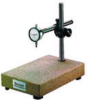#675GJ - Kit Contains: .0005" Graduation; 0-25-0 Reading - Pink Granite Stand & Dial Indicator - Best Tool & Supply