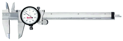 #120A-6 - 0 - 6'' Measuring Range (.001 Grad.) - Dial Caliper with Letter of Certification - Best Tool & Supply
