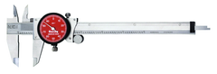 #R120A-6 - 0 - 6'' Measuring Range (.001 Grad.) - Dial Caliper - Best Tool & Supply