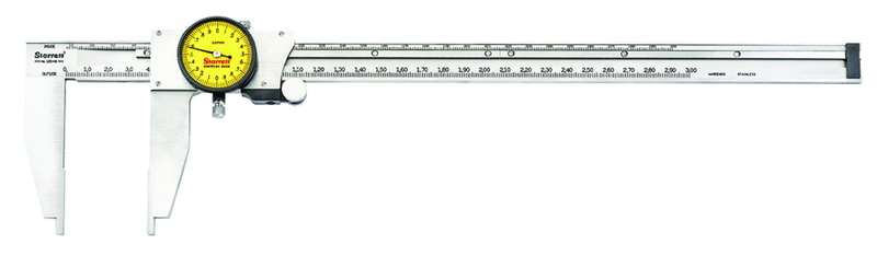 #120MB-300 - 0 - 300mm Measuring Range (0.02mm Grad.) - Dial Caliper - Best Tool & Supply