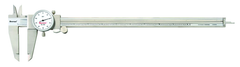 #120MZ-300 - 0 - 300mm Measuring Range (0.02mm Grad.) - Dial Caliper with Certification - Best Tool & Supply