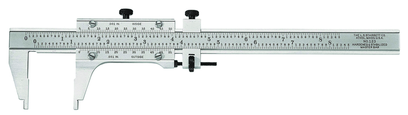 123-6 VERNIER CALIPER W/CERT - Best Tool & Supply