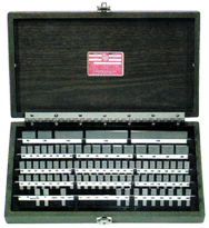 81 Piece - Grade 2+4 - Steel - Rectangular Gage Block Set in Case - Best Tool & Supply