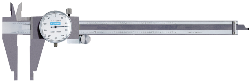 0 - 12'' Measuring Range (.001" Grad.) - Dial Caliper - #52-025-112 - Best Tool & Supply