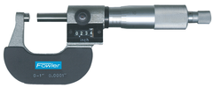 2 - 3'' Measuring Range - .0001" Graduation - Ratchet Thimble - Carbide Face - Digital Outside Micrometer - Best Tool & Supply