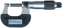 0 - 1'' Measuring Range - .0001" Graduation - Ratchet Thimble - Carbide Face - Economy Outside Micrometer - Best Tool & Supply