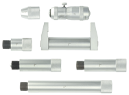 2 - 12'' Measuring Range - .001" Graduation - Hardened & Ground Face - Tubular Inside Micrometer Set - Best Tool & Supply