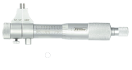 .2 - 1'' Measuring Range - .001/.01mm Graduation - Ratchet Thimble - Hardened & Ground Face - Inside Micrometer - Best Tool & Supply