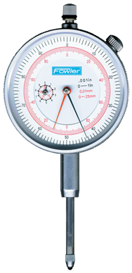 #52-520-129 1" White Face Dial Indicator - Best Tool & Supply