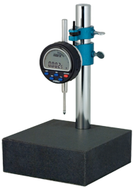 Kit Contains: Granite Base with .0005/.01mm Electronic Indicator - Granite Stand with Indi-X Blue Electronic Indicator - Best Tool & Supply