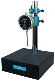 Kit Contains: Granite Base & 1" Travel Indicator; .001" Graduation; 0-100 Reading - Granite Stand with Dial Indicator - Best Tool & Supply