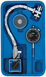 Kit Contains: AGD Indicator; Flex Arm Mag Base; Magnetic Indicator Back In Case - Chrome Flex Mag Set - Best Tool & Supply