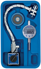 Set Contains: 1"/25mm .0005/.01mm w/Flex Arm Mag Base - Electronic Indicator with Flex Arm Mag Base - Best Tool & Supply