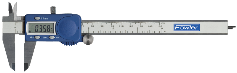 0 - 6" / 0 - 150mm Measuring Range (.0005" / .01mm Res.) - Xtra-Value Electronic Caliper - Best Tool & Supply