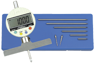 0 - 22" Measuring Range (.0005" / .01mm Res.) - Electronic Depth Gage - Best Tool & Supply