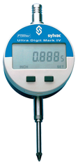 #54-520-260 - 0 - 1 / 0 - 25mm Measuring Range - .0005/.01mm Resolution - 64th Inch / Metric / Fraction - INDI-XBlue Electronic Indicator - Best Tool & Supply