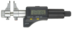 .2 - 1.2'' Measuring Range - .00005/.001mm Resolution - Friction Thimble - Hardened & Ground Face -  Electronic Inside Micrometer - Best Tool & Supply