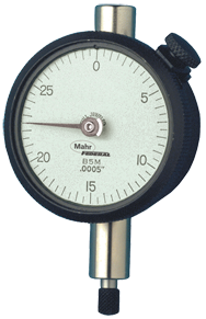 .025 Total Range - 0-5-0 Dial Reading - AGD 1 Dial Indicator - Best Tool & Supply