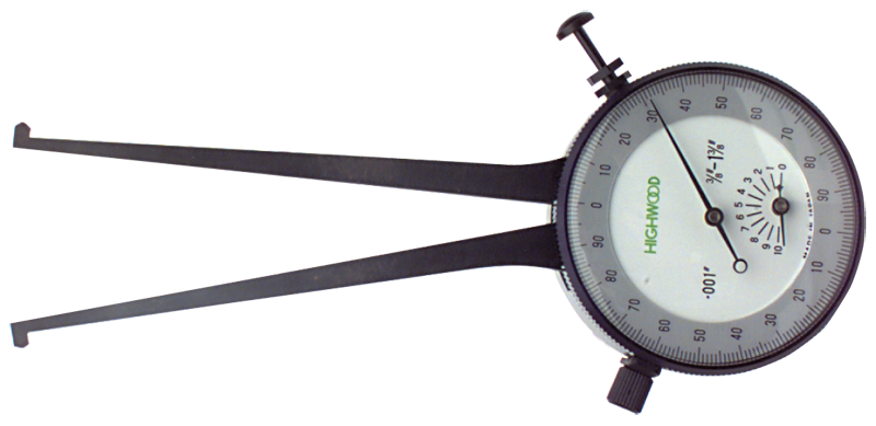 #IC150 - 1.500 - 2.500'' Range - .001'' Graduation - Dial Face Internal Caliper Gage - Best Tool & Supply