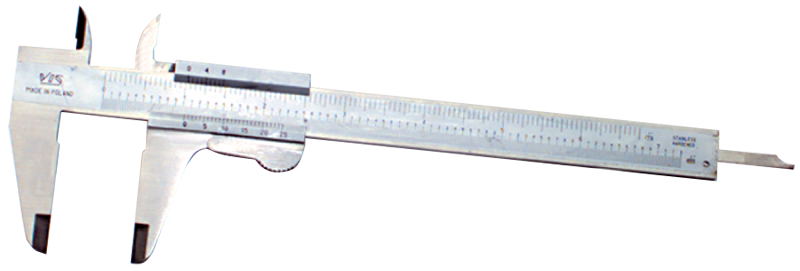 0 - 8'' Measuring Range (.001 / .02mm Grad.) - Vernier Caliper - Best Tool & Supply