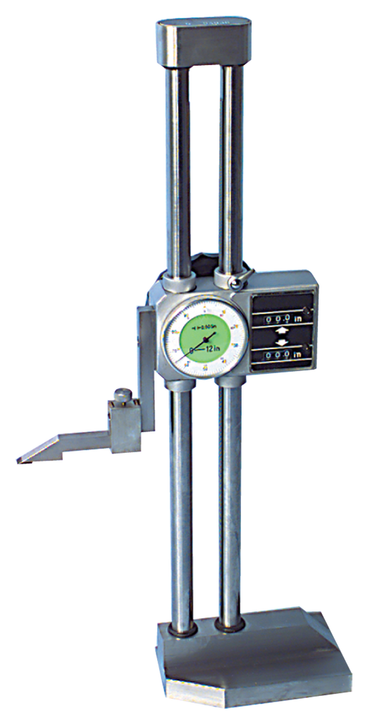 #TC24HG - 24" - .001" Graduation - Twin Beam Digital Count Dial Height Gage - Best Tool & Supply