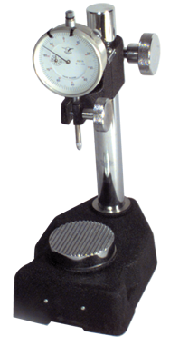 4-1/4 x 5-1/2" Base Size - Steel Check Stand Indicator Holder with Serrate Anvil - Best Tool & Supply