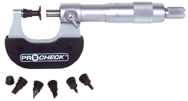 Anvil - 7-Pc Anvil Attachment Kit - .235; .250; & .270 Anvil Dia. - Individual Micrometer Anvil Attachment - Best Tool & Supply