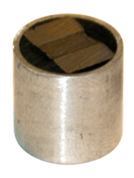 Rare Earth Two-Pole Magnet - 2'' Diameter Round; 345 lbs Holding Capacity - Best Tool & Supply